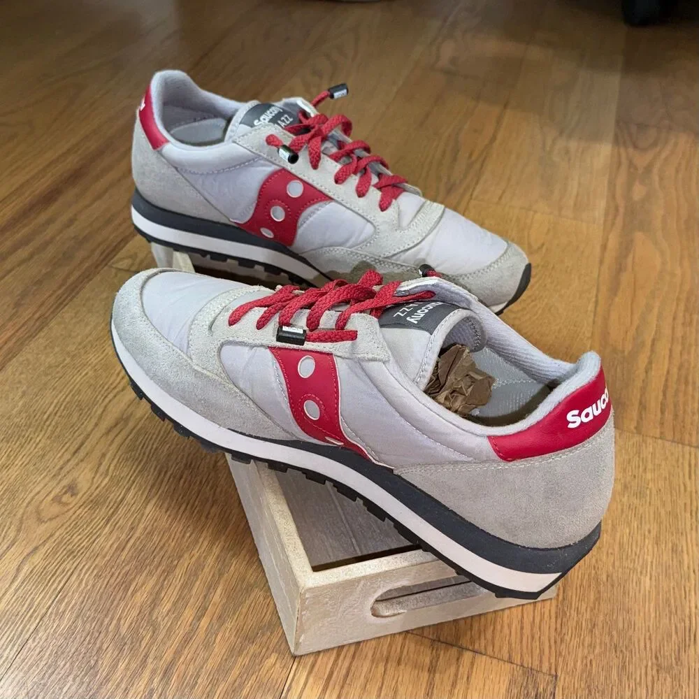 Saucony Men's Jazz Original Vintage Dove/Red